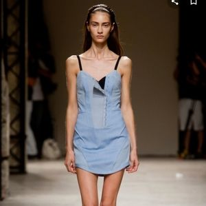 Barbara Bui runway jeans dress